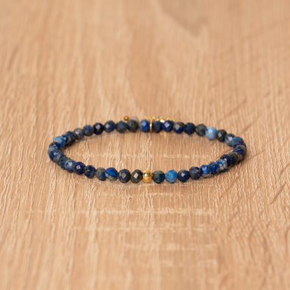 Pulseira Olho Grego de Lápis-Lazúli