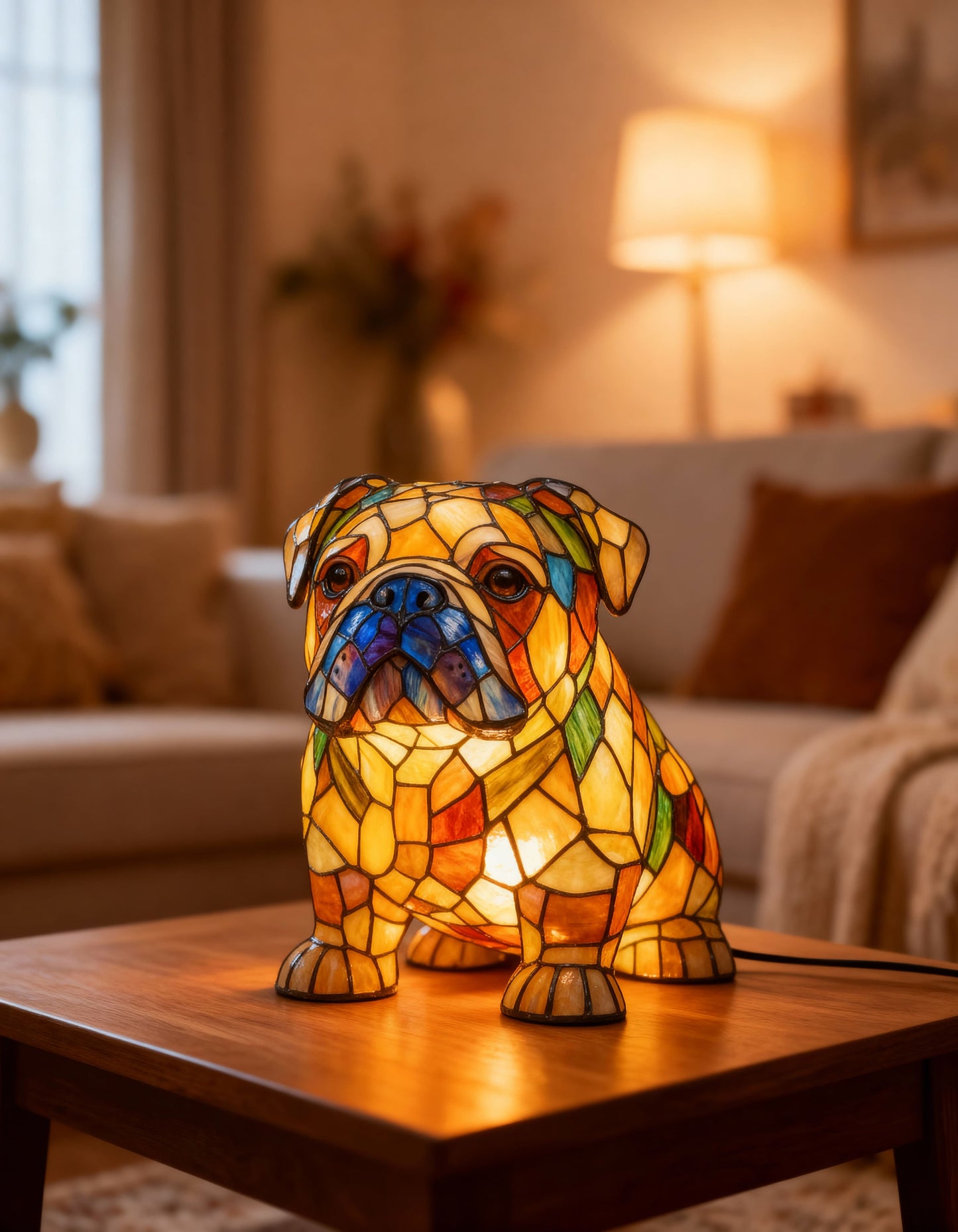 BULLDOG | LUZ DE ANIMAL ACONCHEGANTE