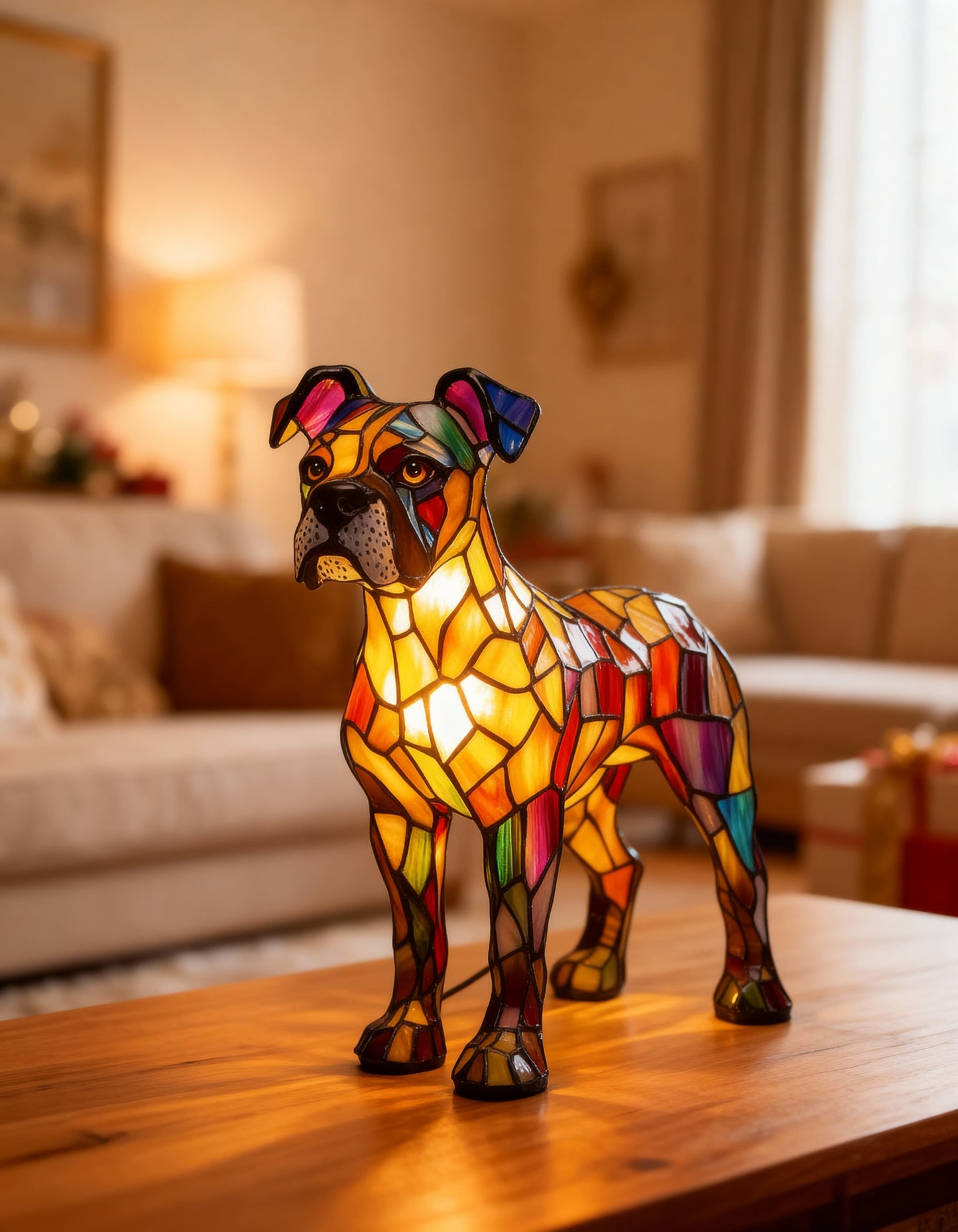 PRISMGLOW | LUZ DE MESA COLORIDA E ELEGANTE