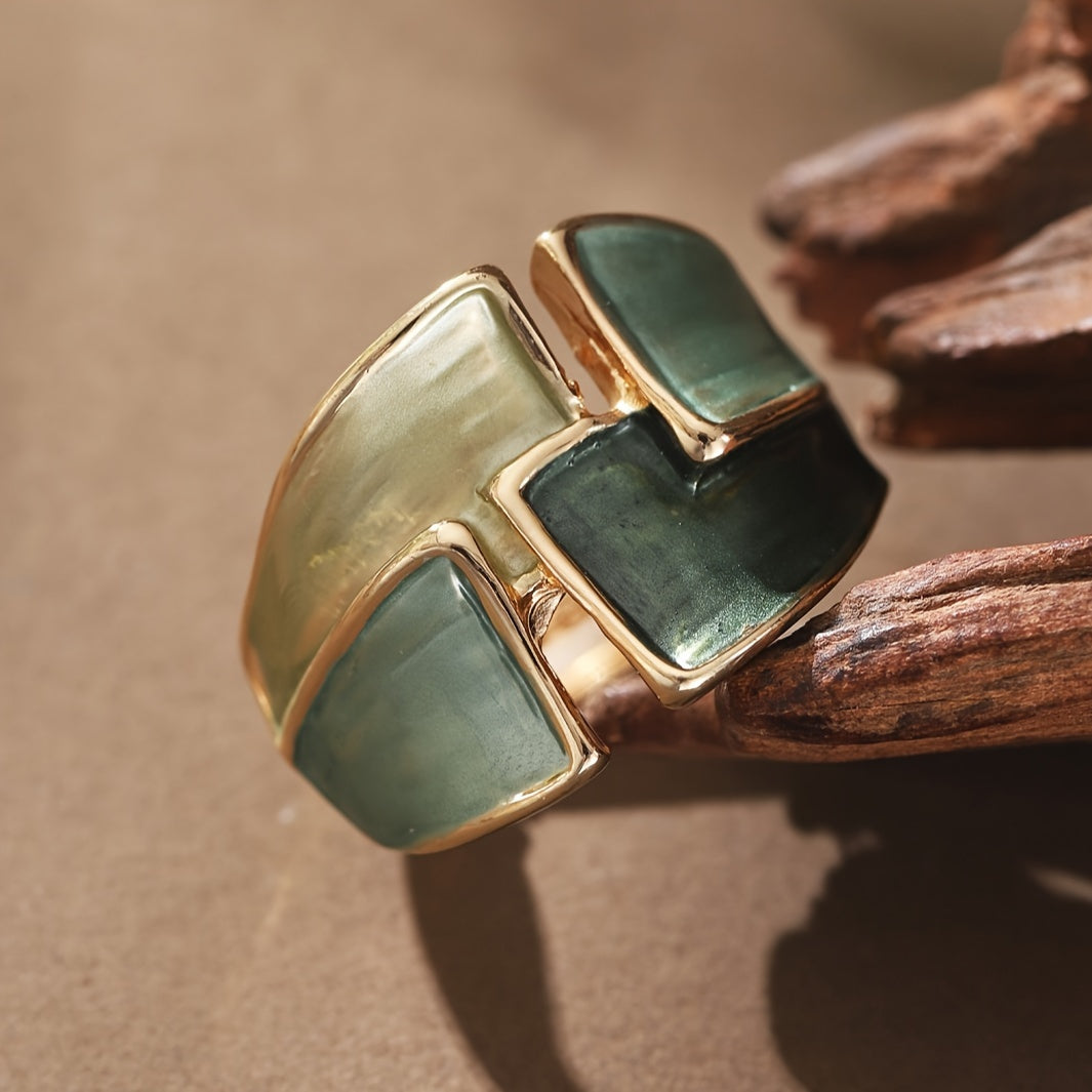 Anel Antigo Pintado à Mão