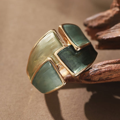 Anel Antigo Pintado à Mão